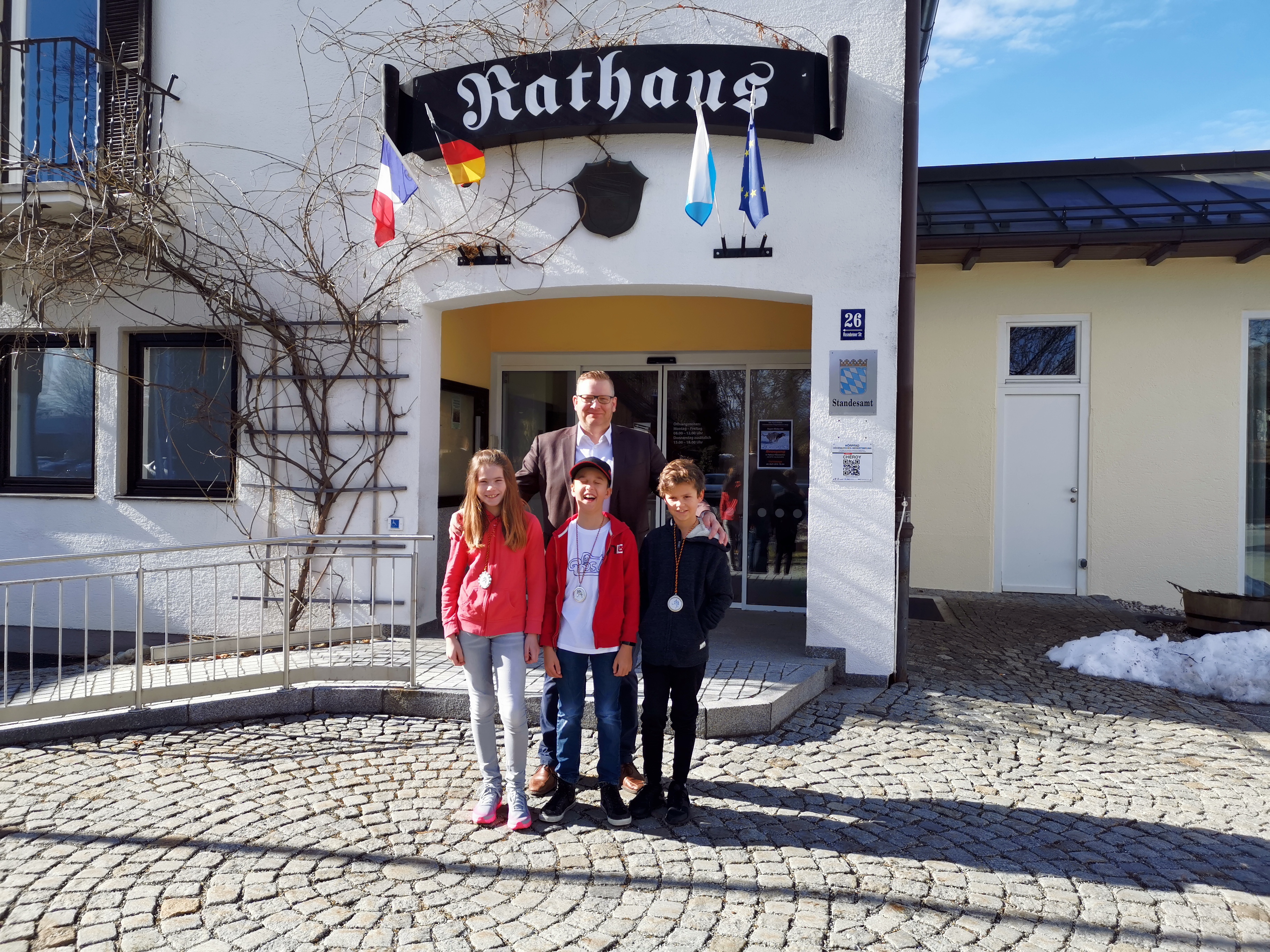 Rathaus Höhenkirchen - Geheimnislüfter Dreh 2018