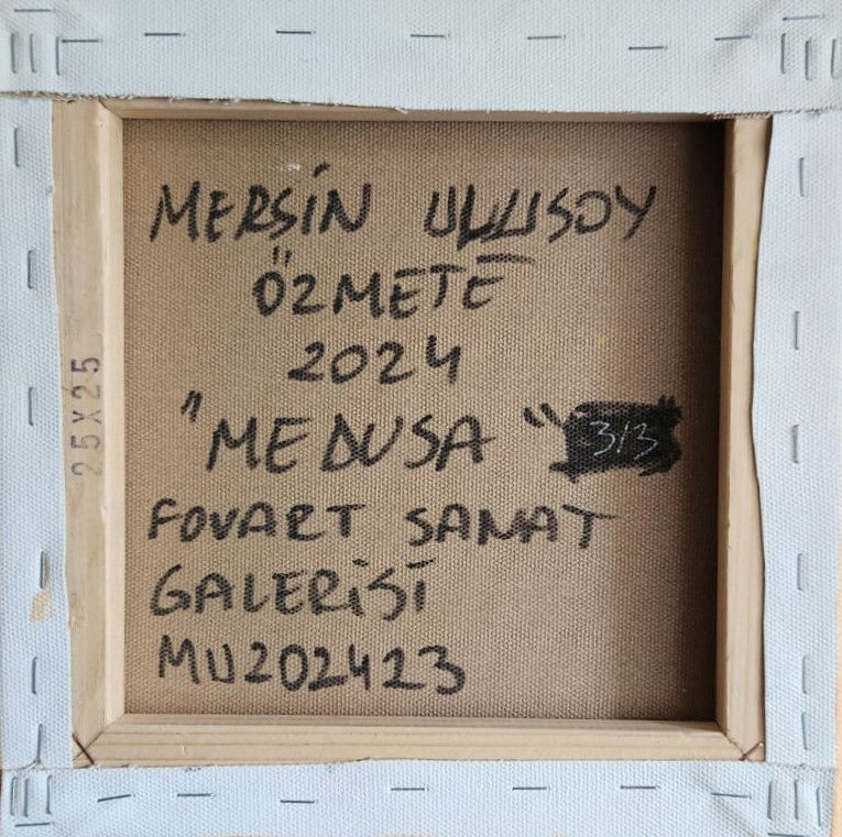 Thumbnail: Medusa "Io" Triptik- Mersin Ulusoy - Orijinal Yağlı Boya Tablo
