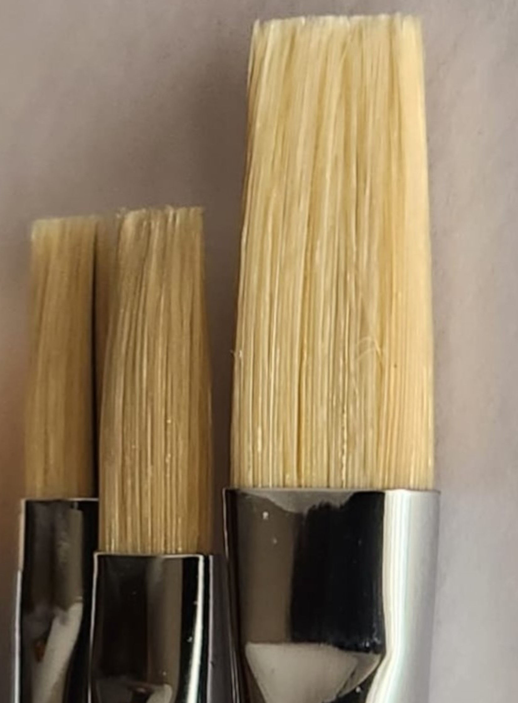 Artifex Similis - Sanatçı Fırçası 3lü set- Uzun Saplı Düz