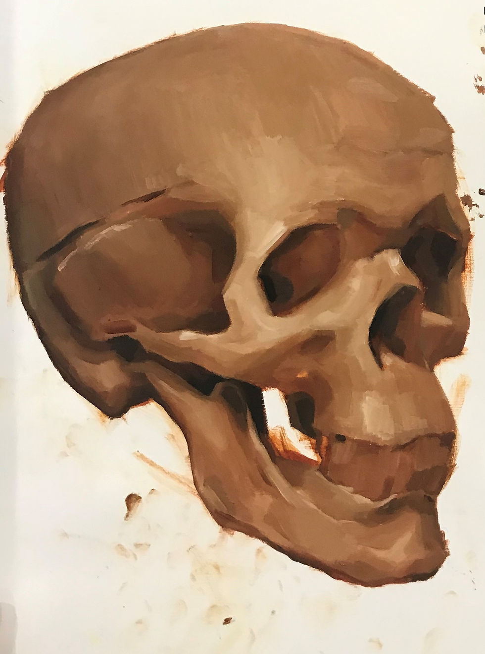 Kurukafa - Yağmur Sarıyar - Orijinal Yağlı Boya Tablo