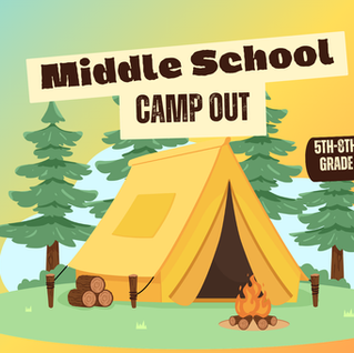Middle School Campout
