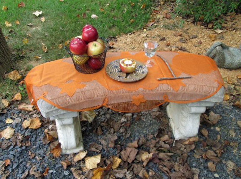 An autumn altar.