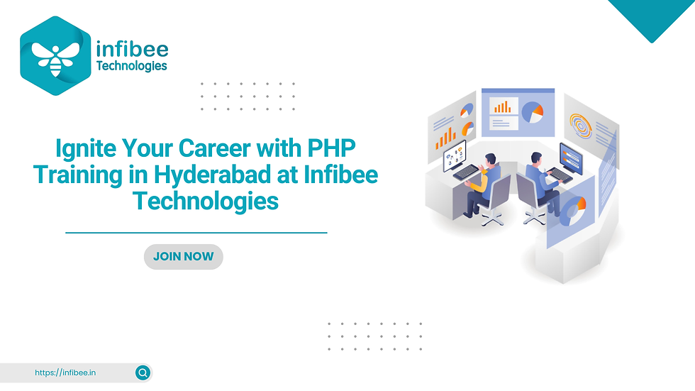 Ignite Your Career with PHP Training in Hyderabad at Infibee Technologies