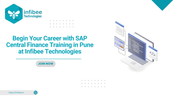 Begin Your Career with SAP Central Finance Training in Pune at Infibee Technologies