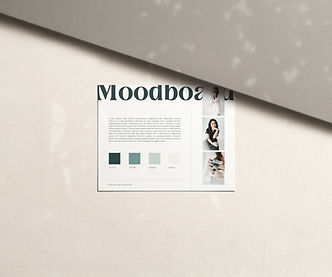 Farbkonzept und Designprozess für Webdesign für Fotografen