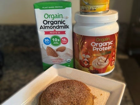 Pumpkin Spice Protein Puff