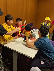 Emmanuel-Westly Foundation for Peace, holiday club puppets