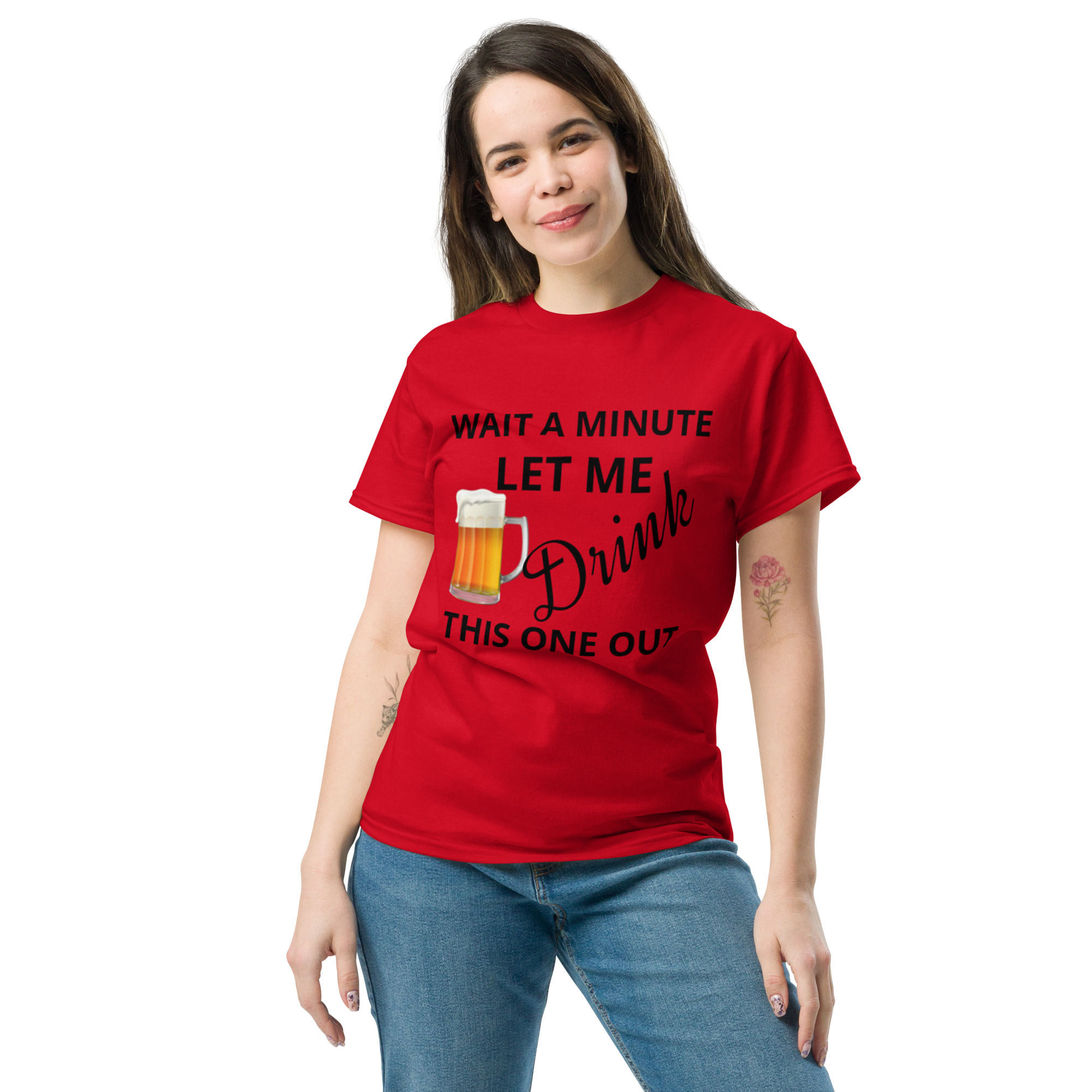 LET ME DRINK Unisex classic tee