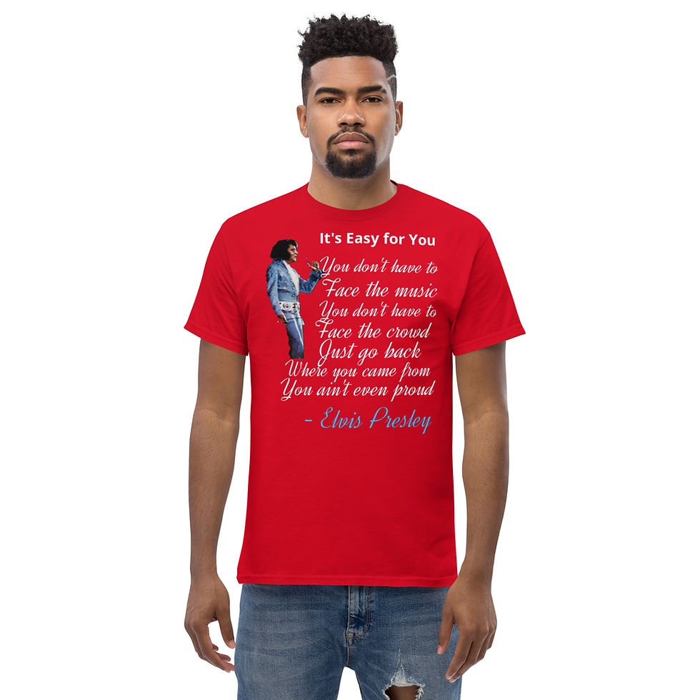 Thumbnail: Easy for You - Elvis Unisex classic tee