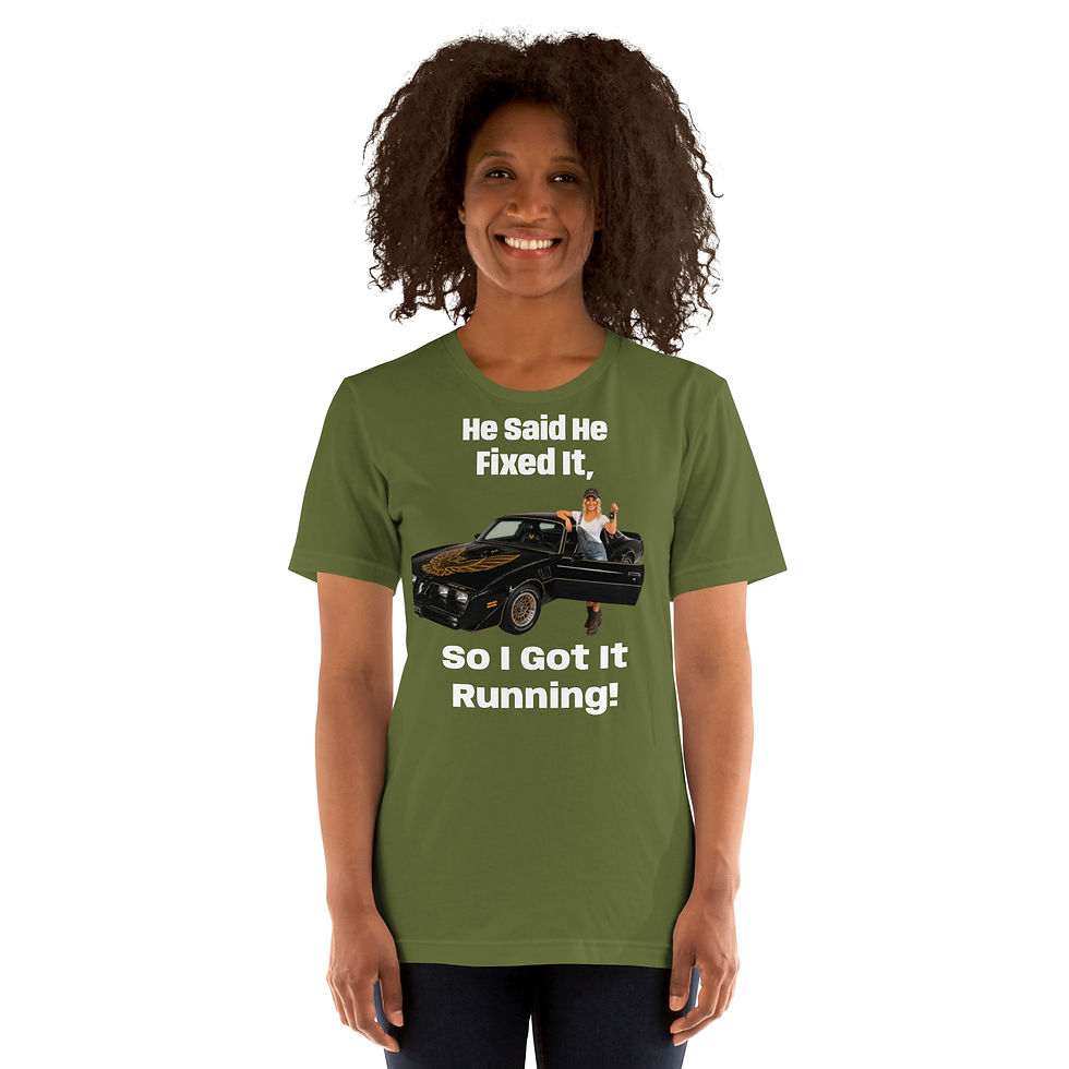 Thumbnail: GOT IT RUNNING - Unisex t-shirt