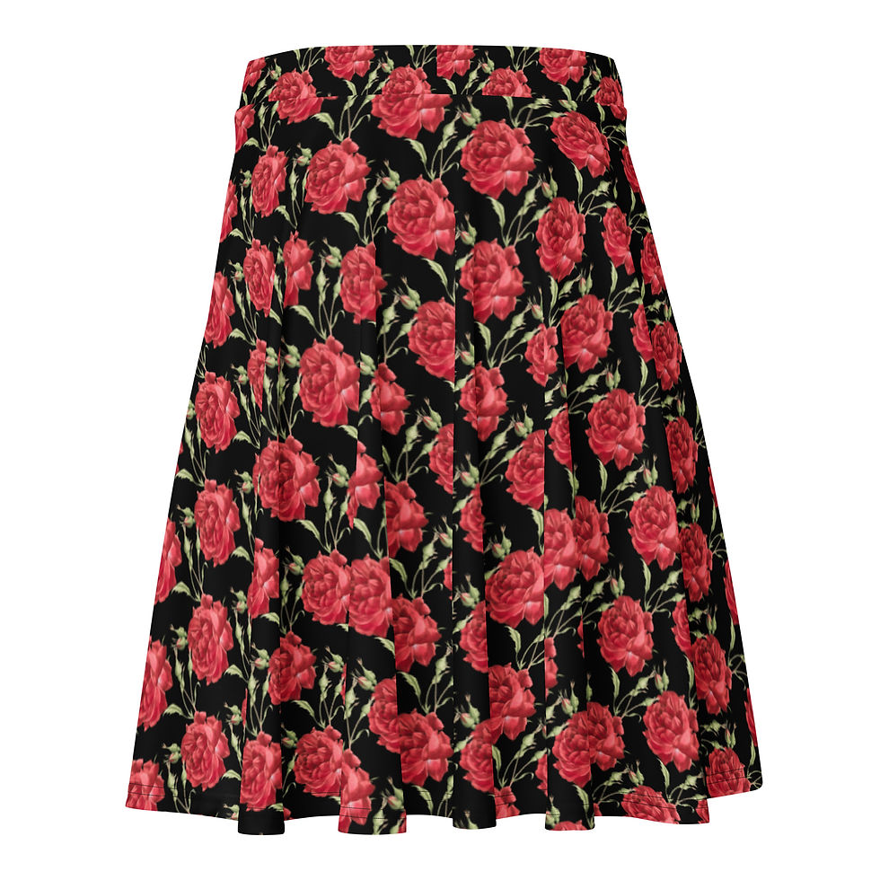 Thumbnail: SMALL ROSE Skater Skirt