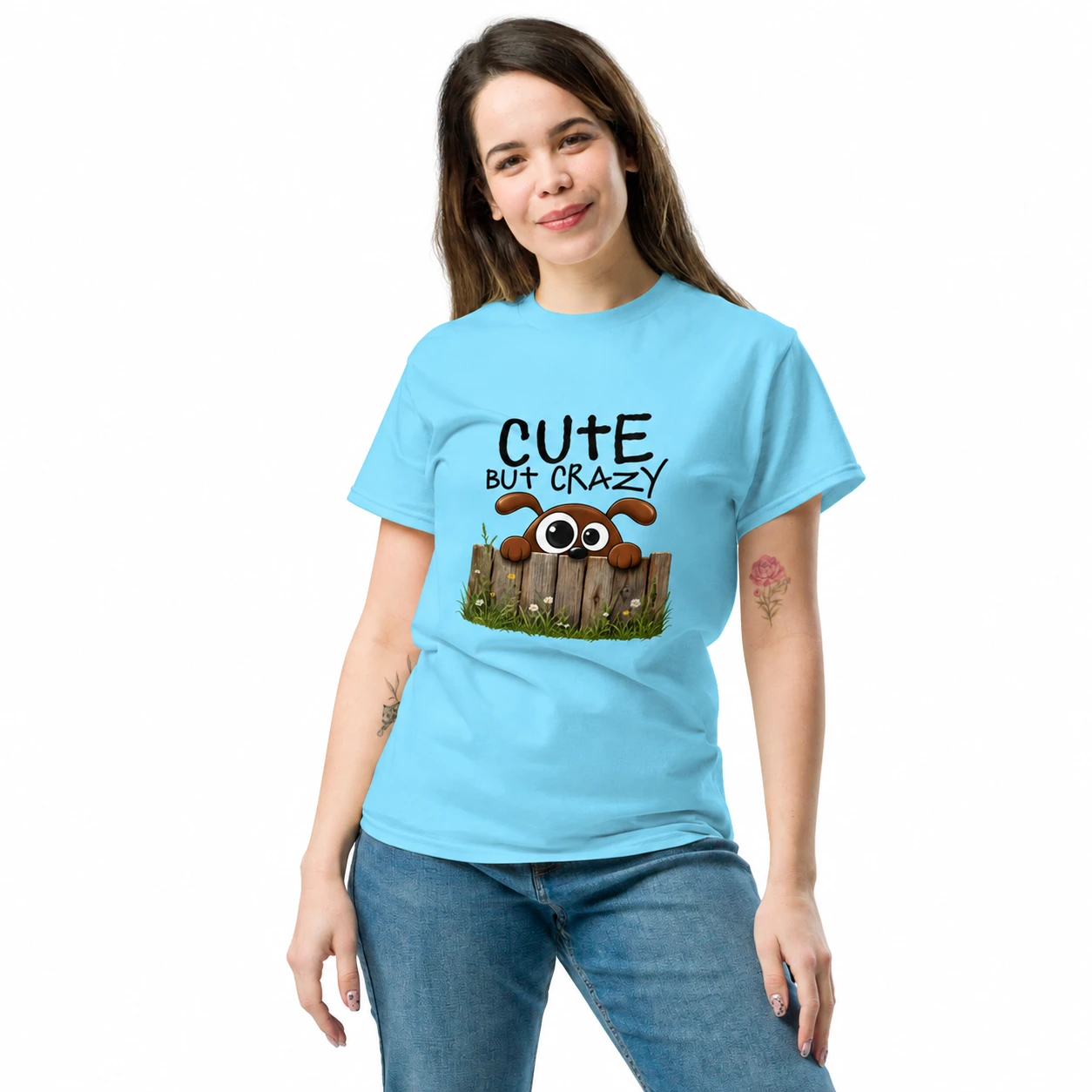 Cute But Crazy -Gildan 5000 classic tee