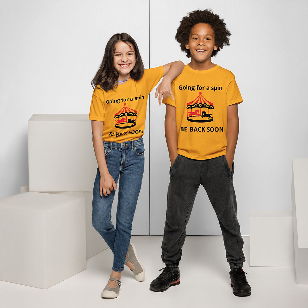 Thumbnail: BE BACK SOON - Youth t-shirt