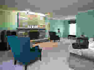 гостиная-в-мятном-цвете