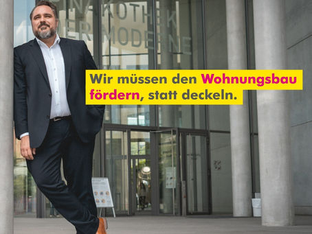 Wohnungsbau fördern und nicht deckeln