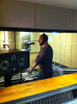 Recording my latest album