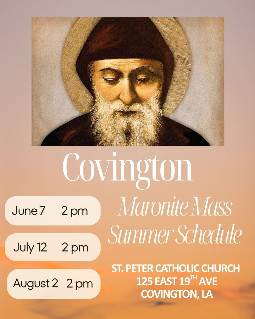 Covington Mass Schedule