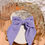 Miniature : Maxi barrette noeud lilas