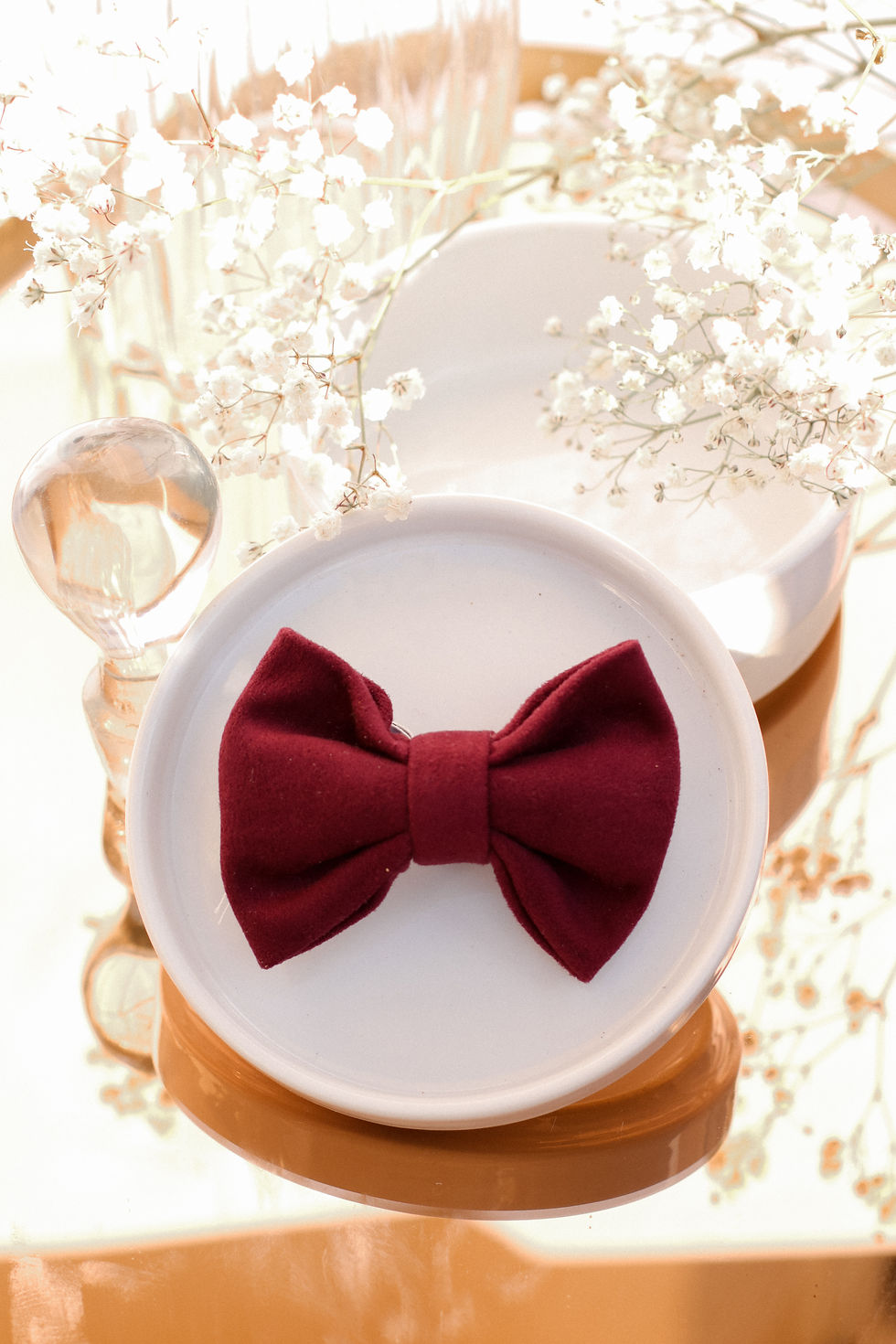 Noeud à clipper bordeaux