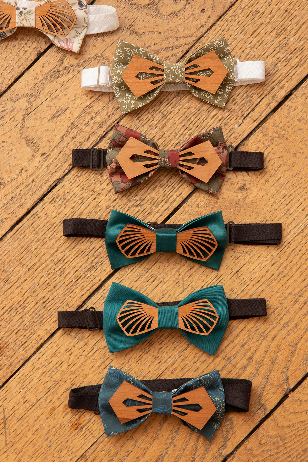 Miniature : Nodaré - Noeud papillon AU CHOIX et bois de cerisier atelier Martho