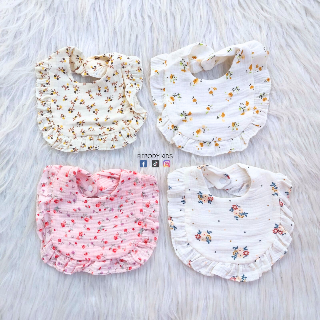 BABERO MUSELINA FLOREADO