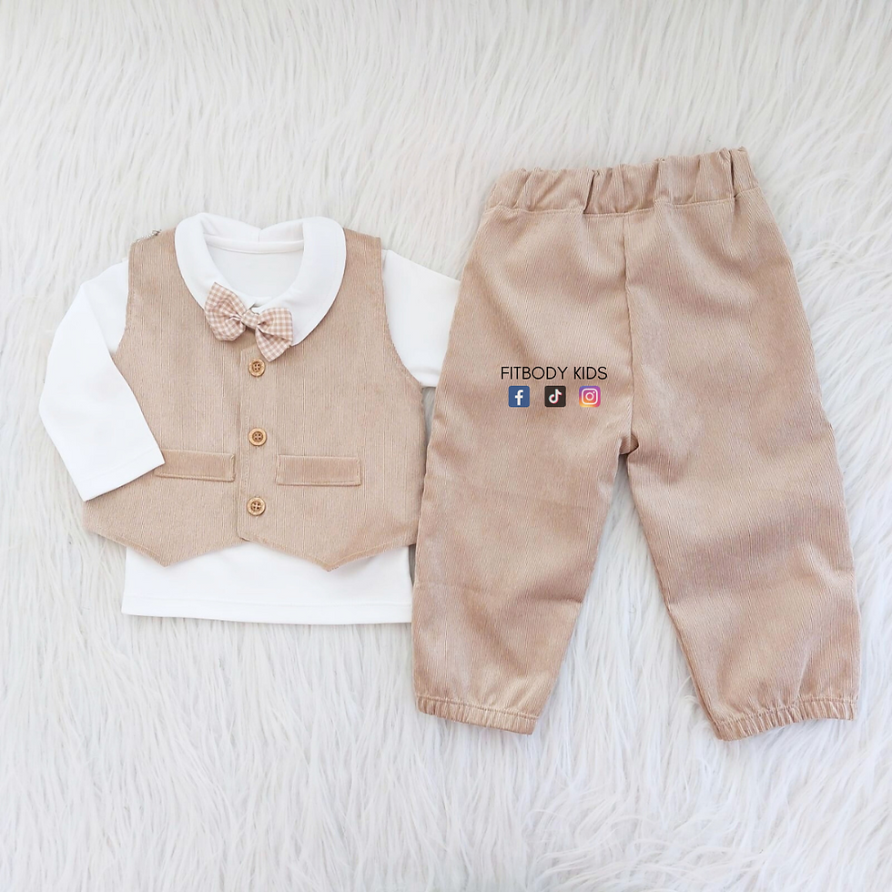 Miniatura: CONJUNTO MICHI CORDUROY DE 6 A 9 MESES