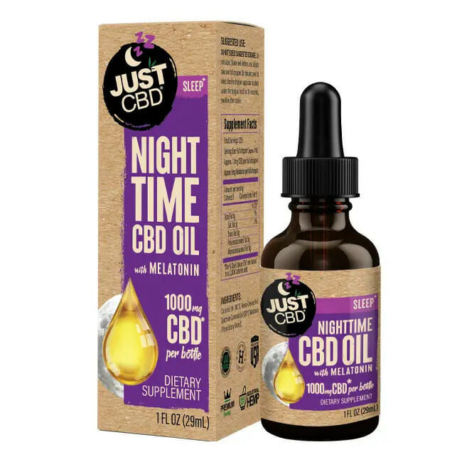 Thumbnail: Just CBD Night Time Oil with Melatonin – Rest Easy Naturally