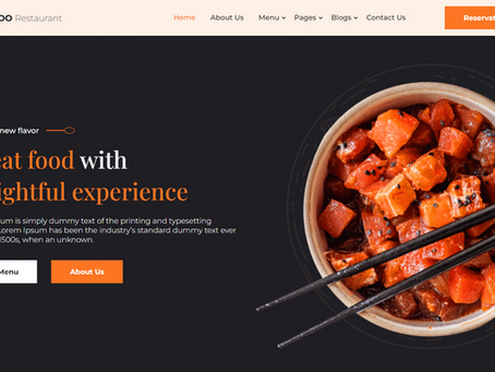 Best Restaurants Website Templates and Themes for 2024