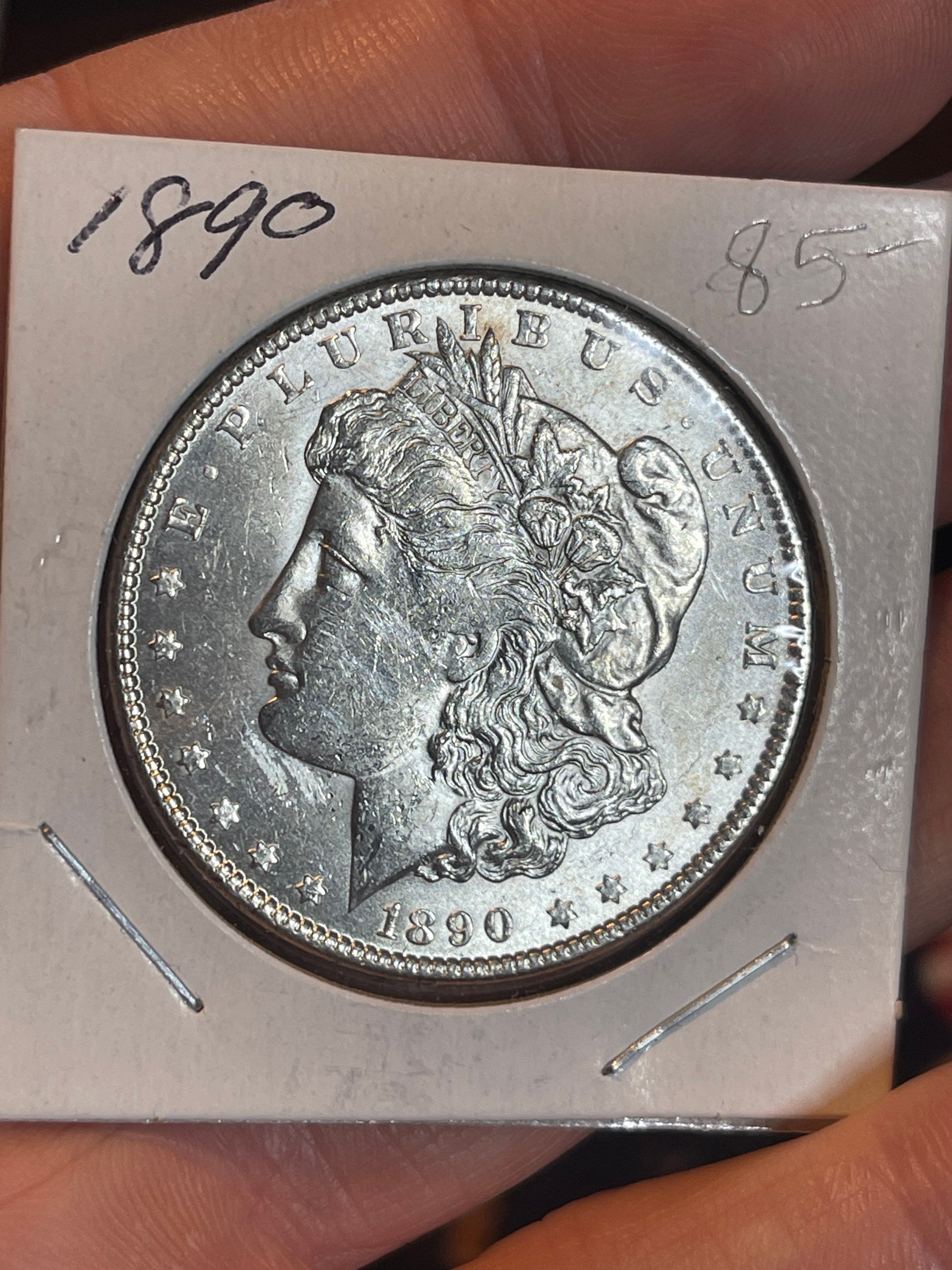 1890 Morgan Silver Dollar