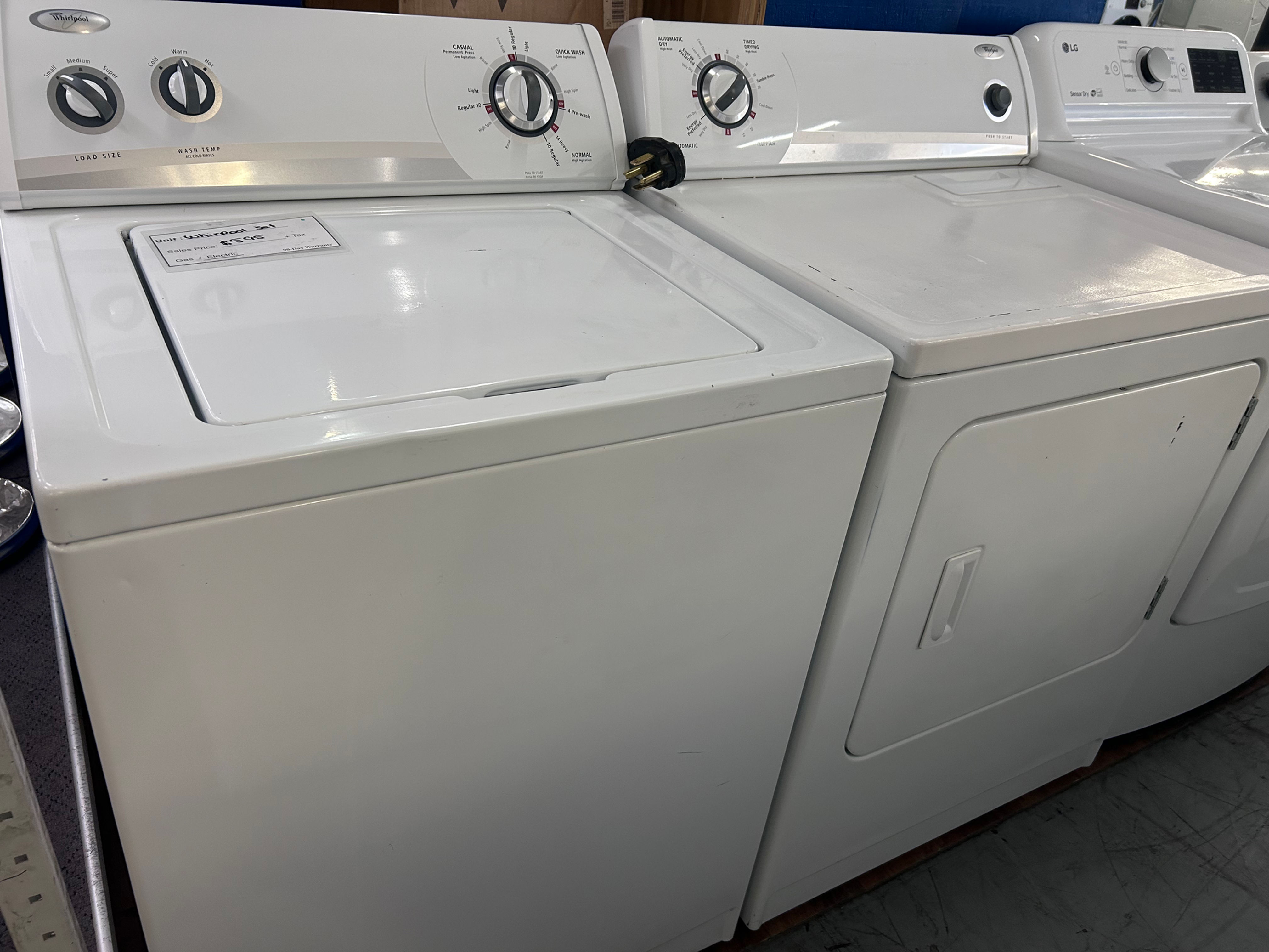 Whirlpool Electric Set 