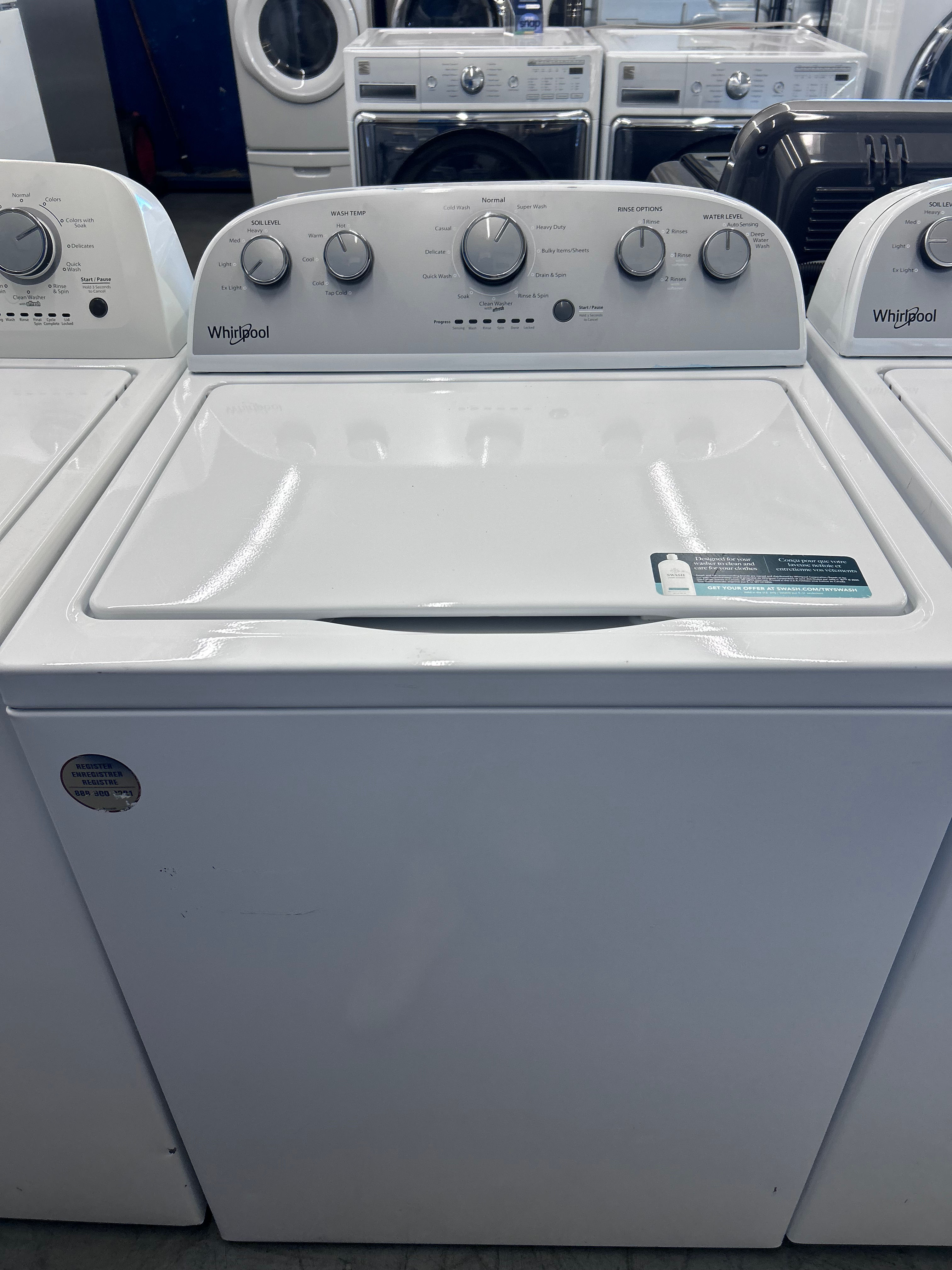 Whirlpool washer 