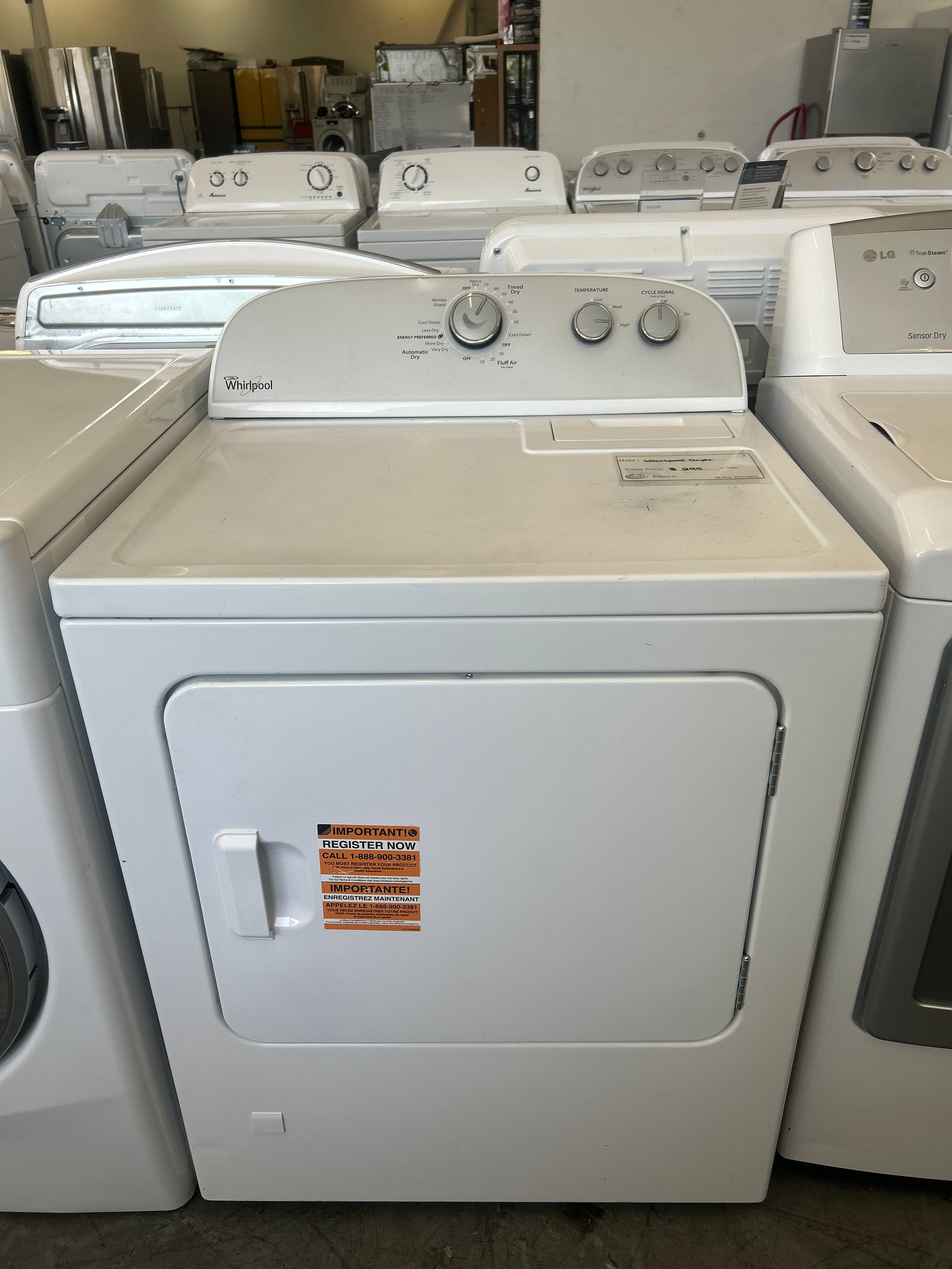 Whirlpool Gas Dryer