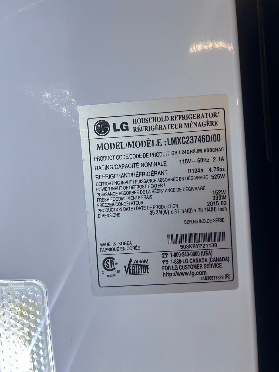 Thumbnail: LG French Door Refrigerator 