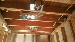 New can lights & Fan