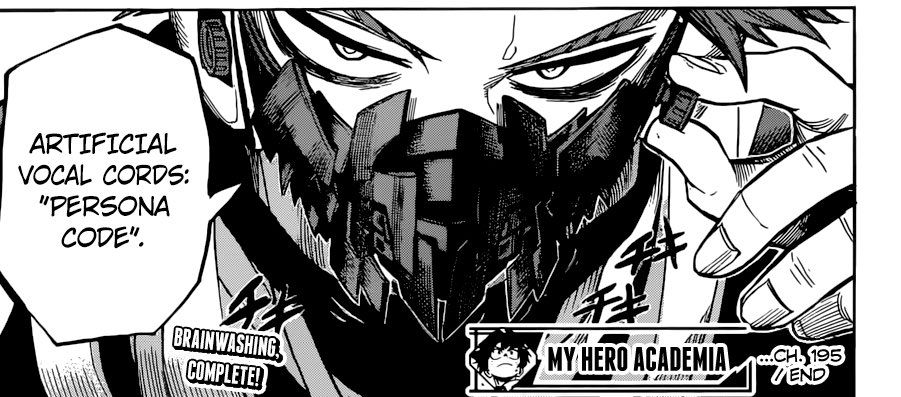 Spoiler Warning: Shinsou Hitoshi