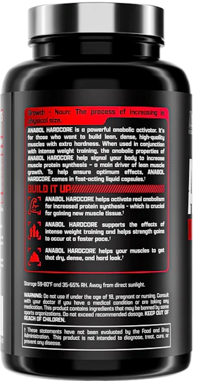Miniatura: Nutrex Anabol Hardcore side