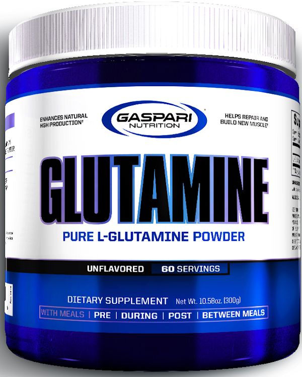 Gaspari Nutrition Glutamine 300gms 60 servings