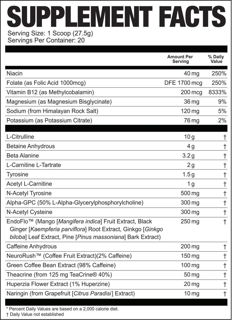 Thumbnail: Magnum Nutraceuticals Limitless X16 fact