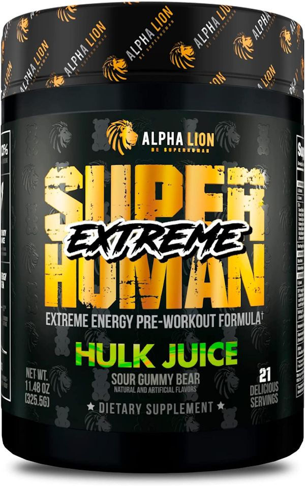 Alpha Lion Super Human Extreme High-Stim H