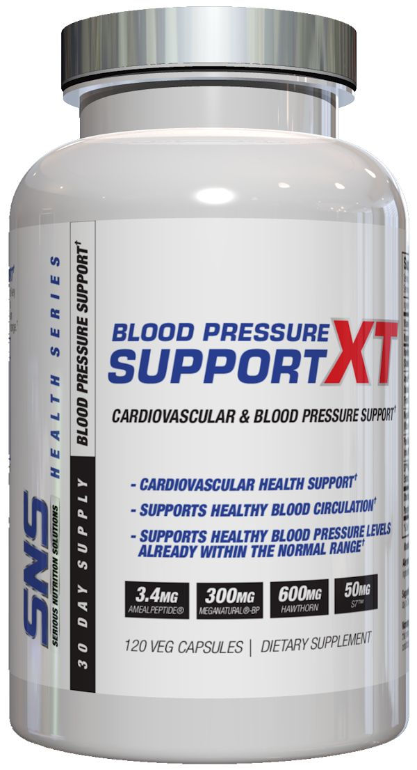 SNS Serious Nutrition Solutions Blood Pressure Support XT-120