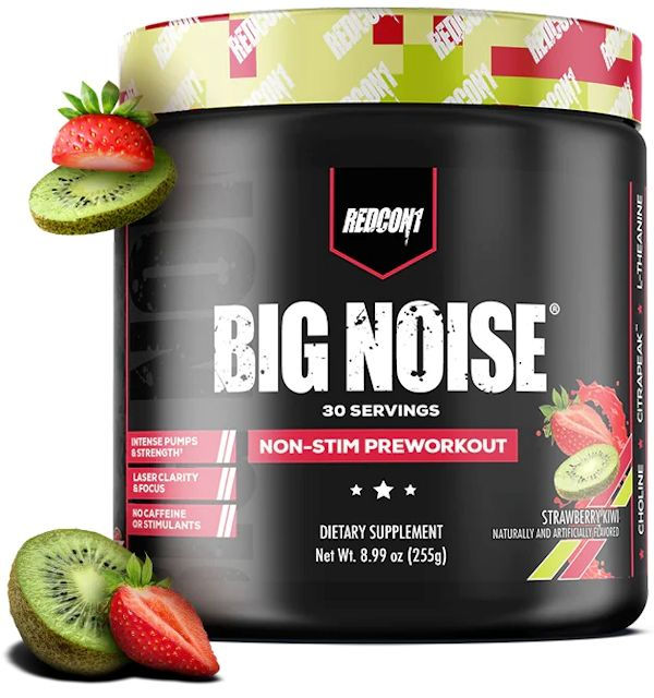 Miniatura: RedCon1 Big Noise Non Stim Pre Workout 30 Serving 7