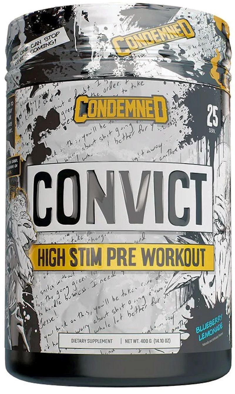 Thumbnail: Condemned Labz Convict Pre-Workout 4