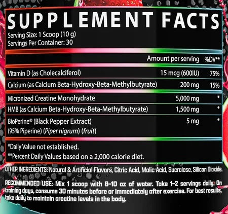 Thumbnail: Nutrex Creatine+ HMB Serious Muscle Gains