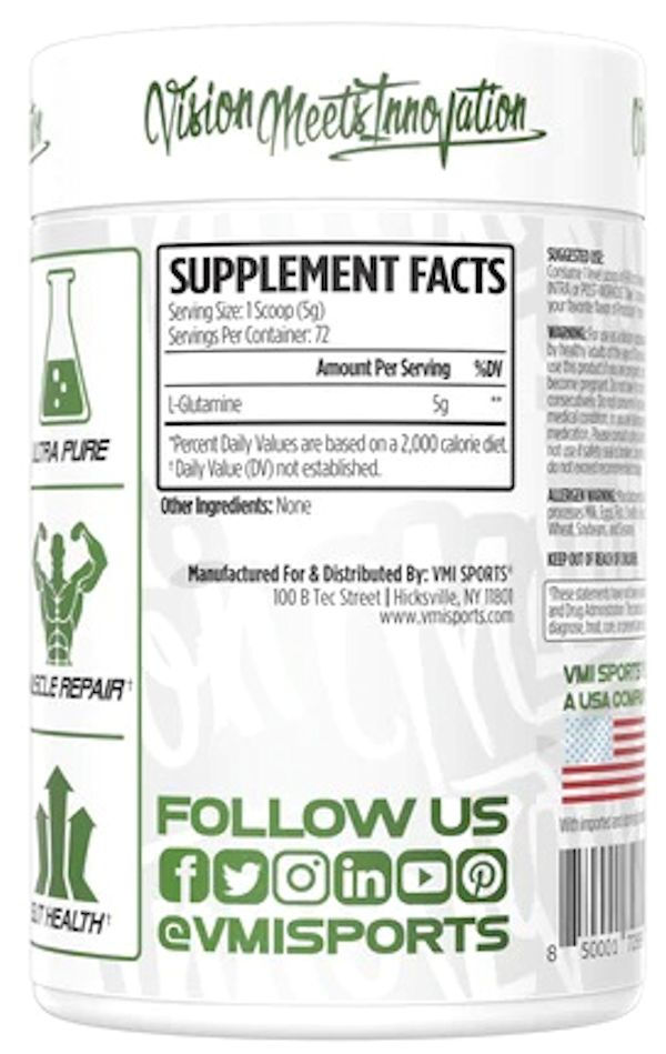 VMI Sports Glutamine fact