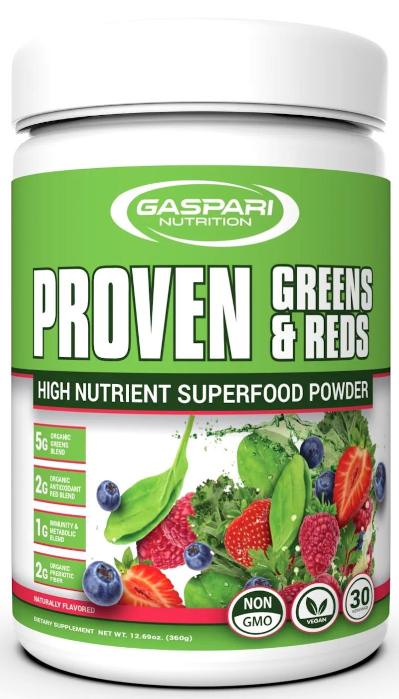 Gaspari Nutrition Proven Greens and Reds