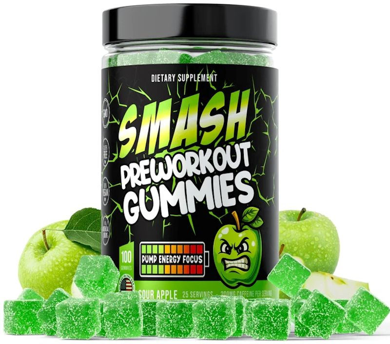 Smash Pre-Workout Gummies