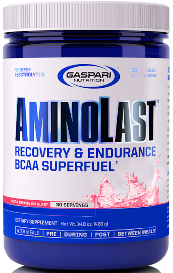 Thumbnail: Gaspari Nutrition AminoLast amino acids BCAA muscle growth recovery 2