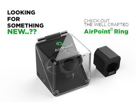 AirPoint Ring offers 3D navigation
on top of the functionalities of a typical mouse