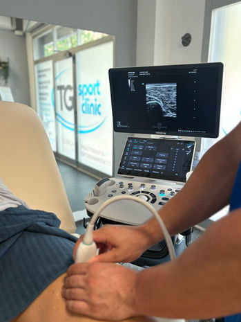 Ecografía musculoesquelética en clínica de fisioterapia Madrid