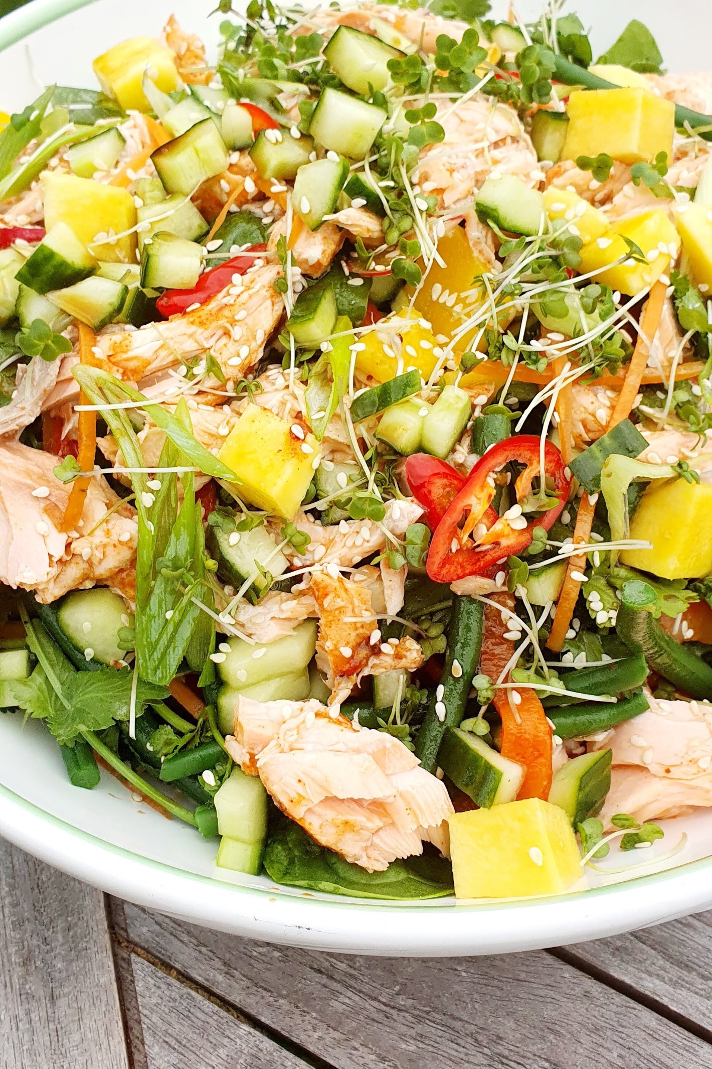 Arranged Food and Objects